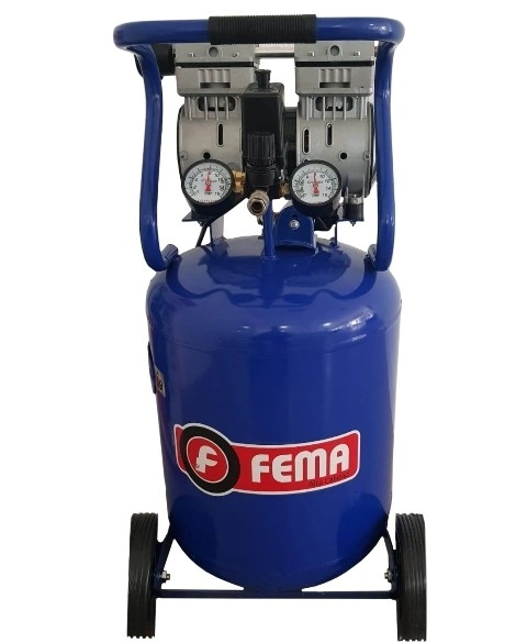 Compresor FEMA 1.3HP 50L vertical (industrial)